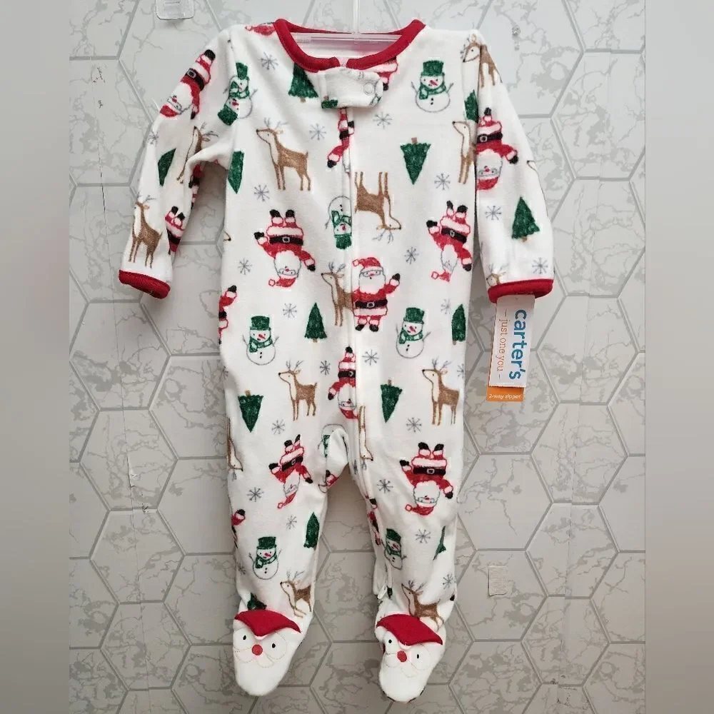 Nwt Boy's Christmas Clothes Bundle, By Carter's,  Size 6 months